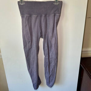 Women's FP Movement Purple Ribbed Leggings M/L